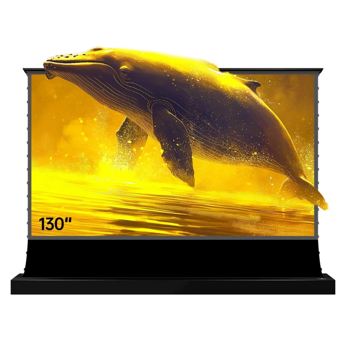 Ekran Vividstorm szary kolor UST S Pro 4K HD 3D antylekki zmotoryzowany laserowy projektor podłogowy alr screen