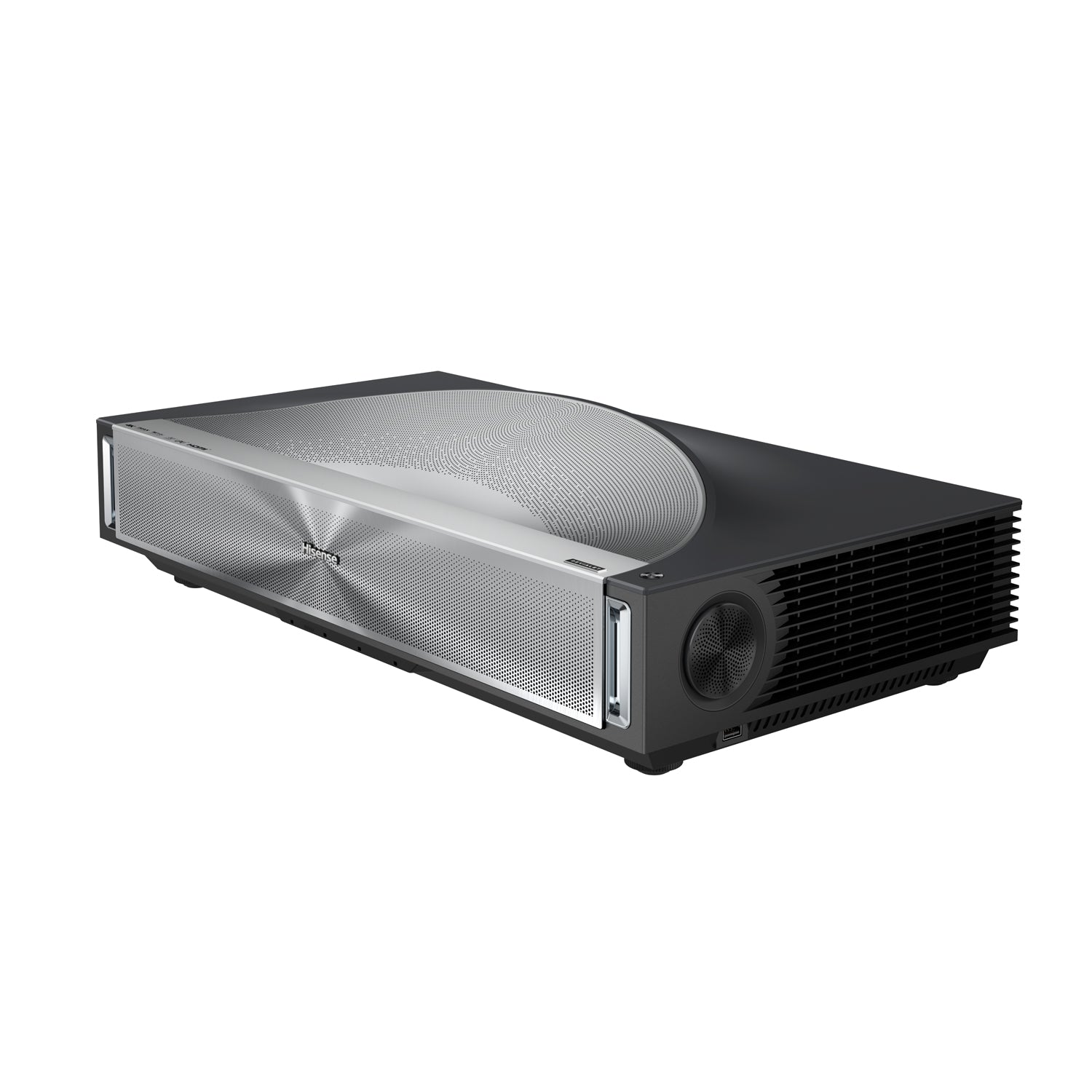 Hisense PX4-Pro Proiettore Home Theater UST 4K 3D triplo laser 3500 ANSI lumen Dolby Vision e Atmos ottimizzati da Devialet, schermo fino a 200"