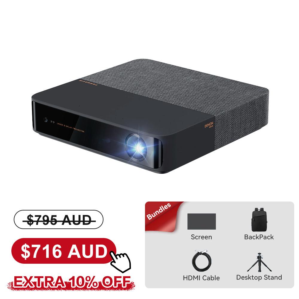 Formovie S5 Laser Projector 500 ISO Lumens  Smart Portable ALPD Perfect For Game & Movie (AU)