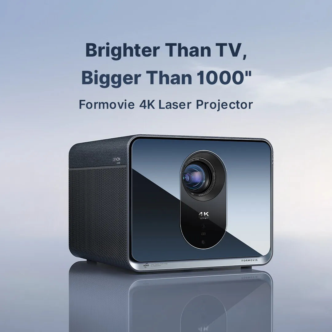 Formovie X5 Bärbar projektor Laser 4K ALPD-teknik