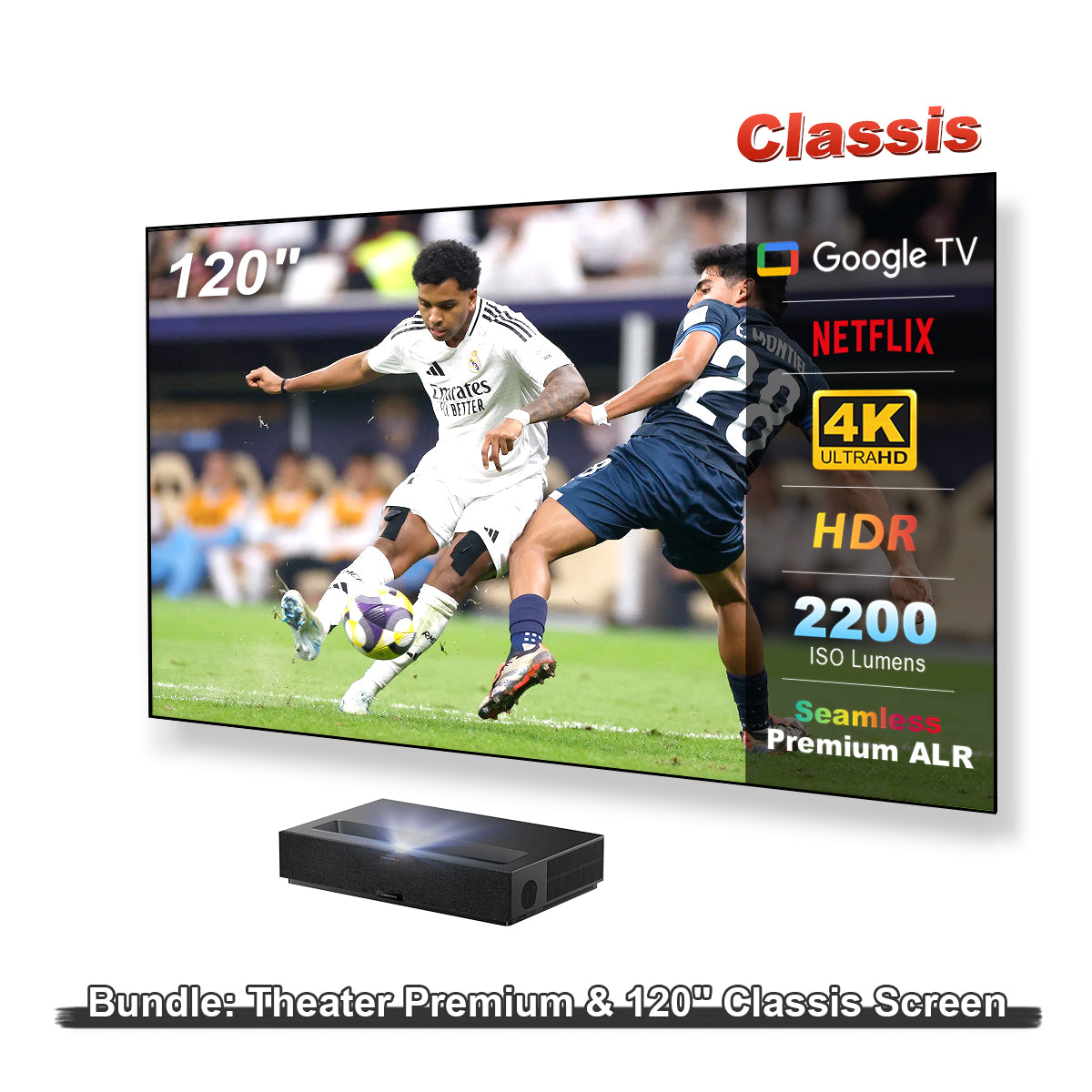 (DE) Formovie Theater Premium Triple Laser 4K TV UST Projector