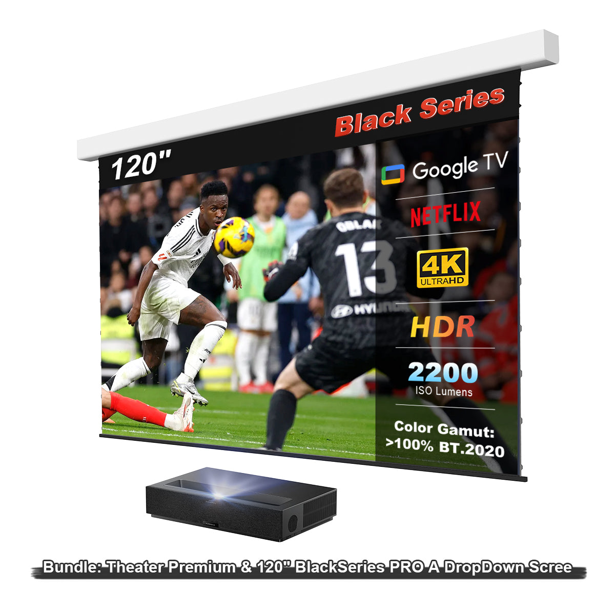 (DE) Formovie Theater Premium Triple Laser 4K TV UST Projector