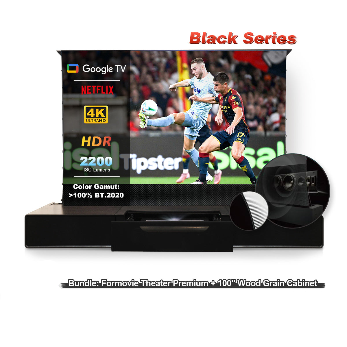 (DE) Formovie Theater Premium Triple Laser 4K TV UST Projector