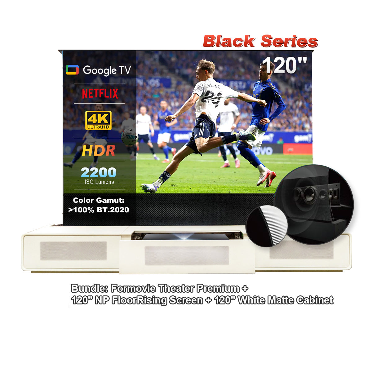 (DE) Formovie Theater Premium Triple Laser 4K TV UST Projector