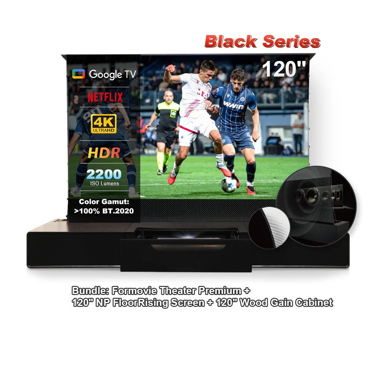 (DE) Formovie Theater Premium Triple Laser 4K TV UST Projector