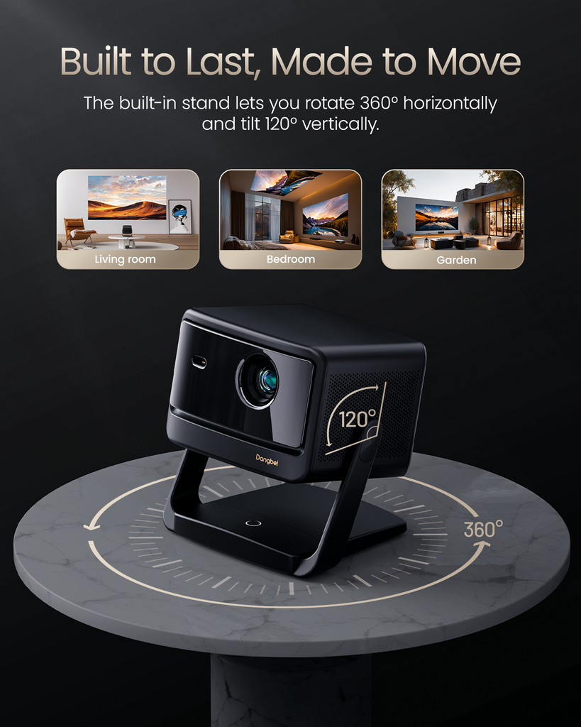 Dangbei DBOX02 (Mars Pro2) 4K Laser Projector with Licensed Netflix