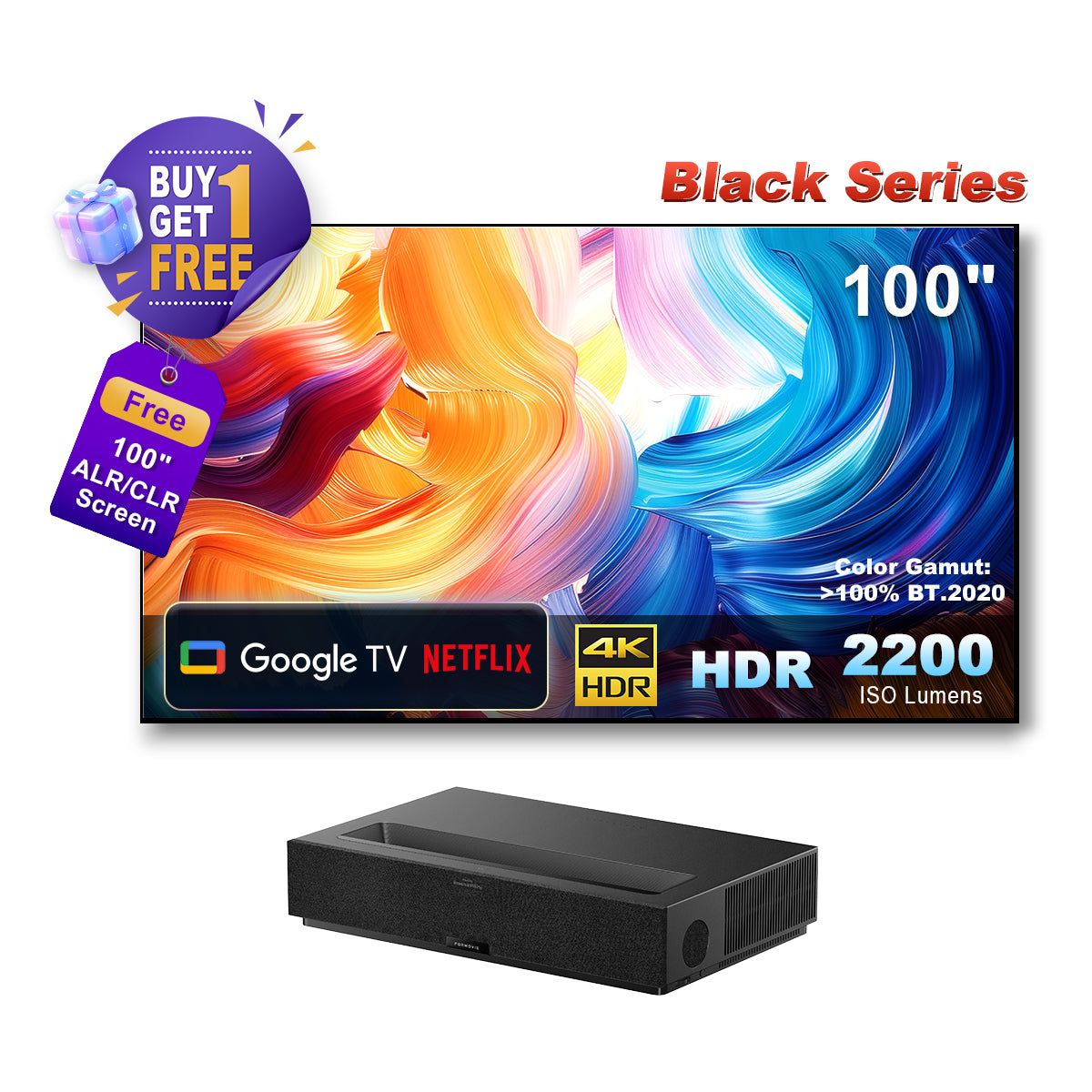 Formovie Theater Premium Triple Laser 4K TV UST Projector