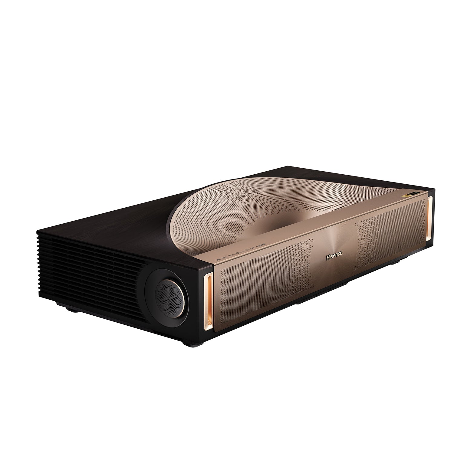 Hisense L9Q 4K UHD Ultra Short Throw Triple Laser Projector 5000 Lumens, 80"-200" Skærm Google TV Dolby Vision & Atmos Tunet af Devialet