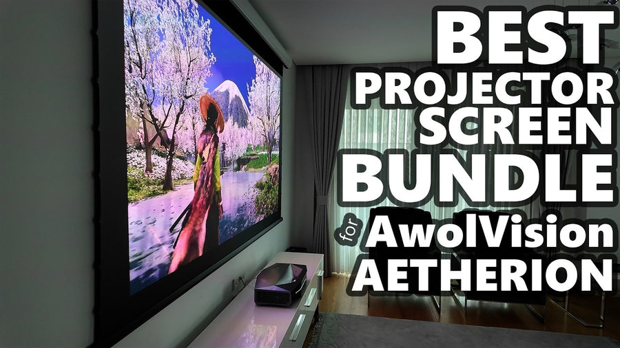 Best Projector Screen for Awol Vision Aetherion when to Buy Which ?