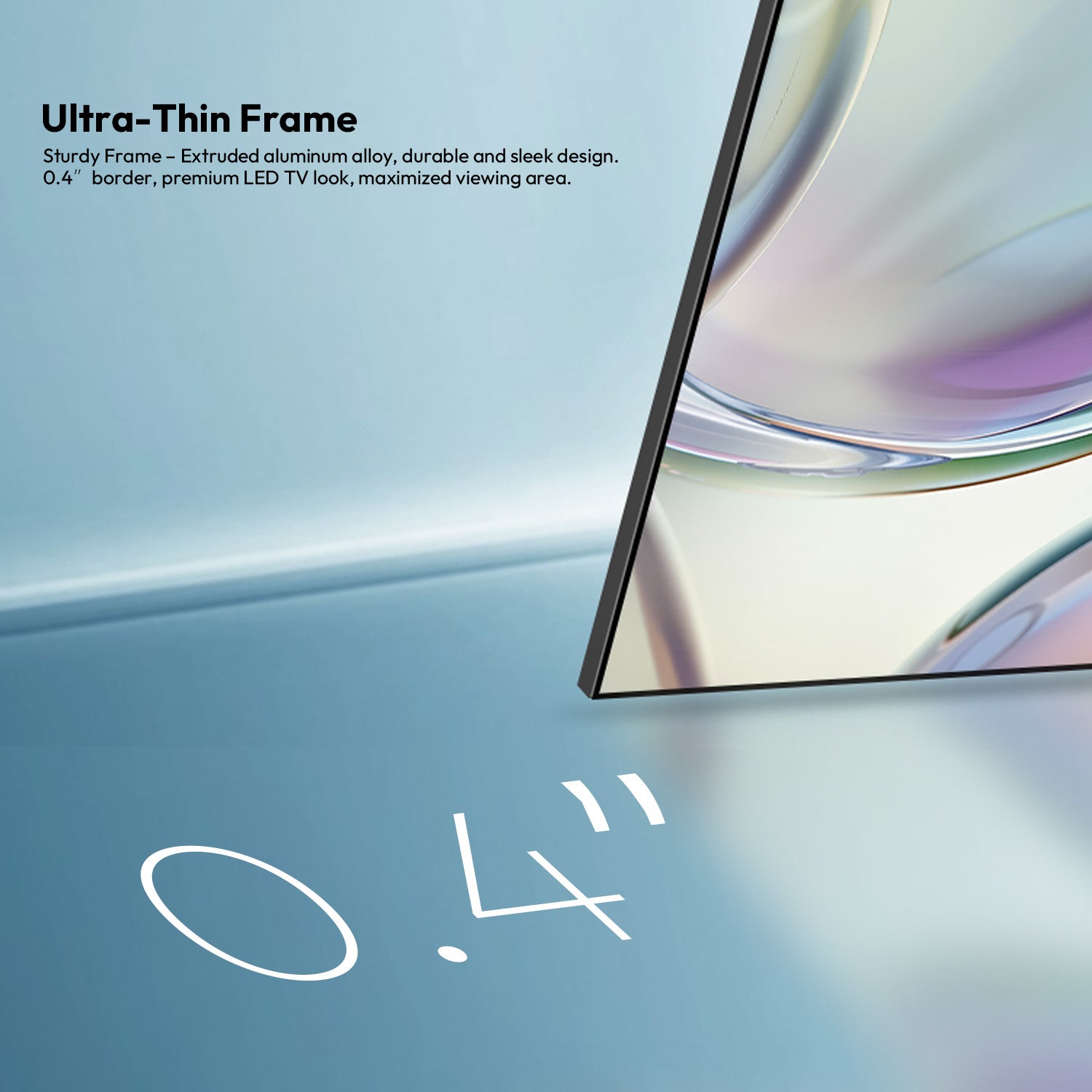 NothingProjector PET Crystal NP UST ALR screen with 0.4" slim bezel