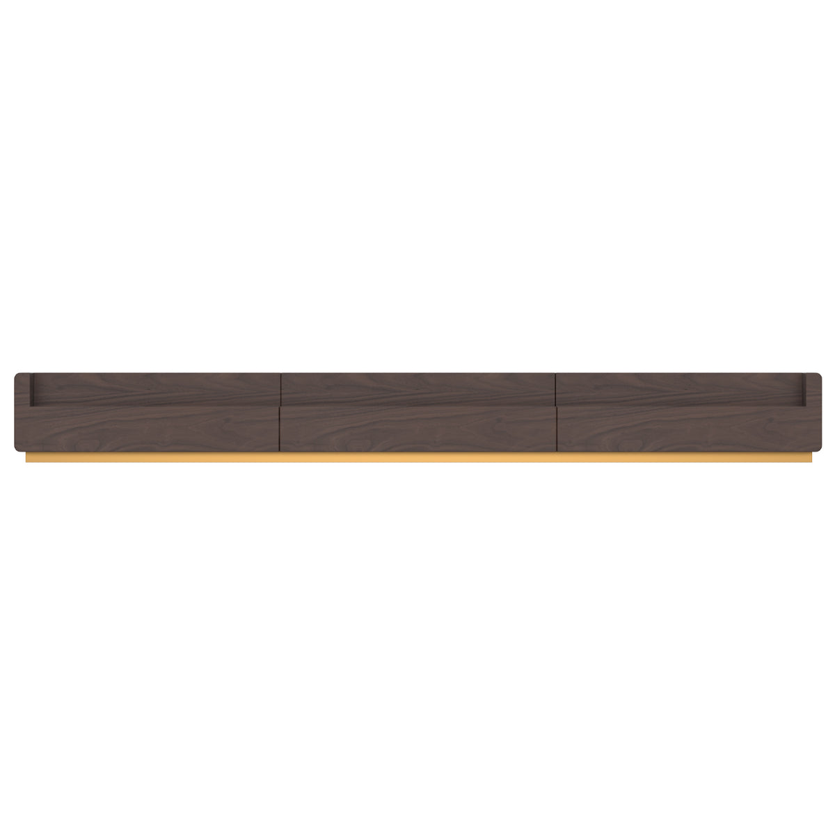 Premium Customizable Walnut Laser TV Cabinet for UST Projector (Pre-Assembled)