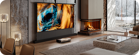 Floor Rising Screens