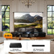 Shore Laser TV Cabinet + UST Projector Bundle (Pre-Assembled)