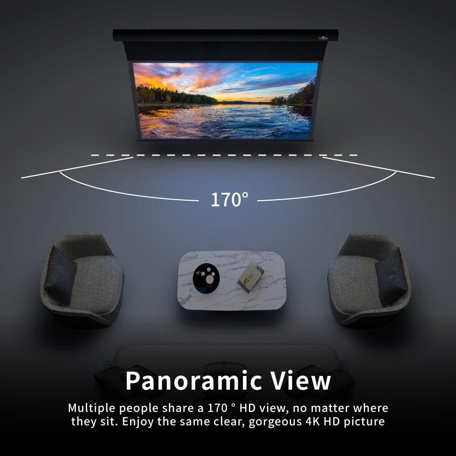 VIVIDSTORM PRO A Slimline Motorized Tension Drop Down UST ALR Projector Screen