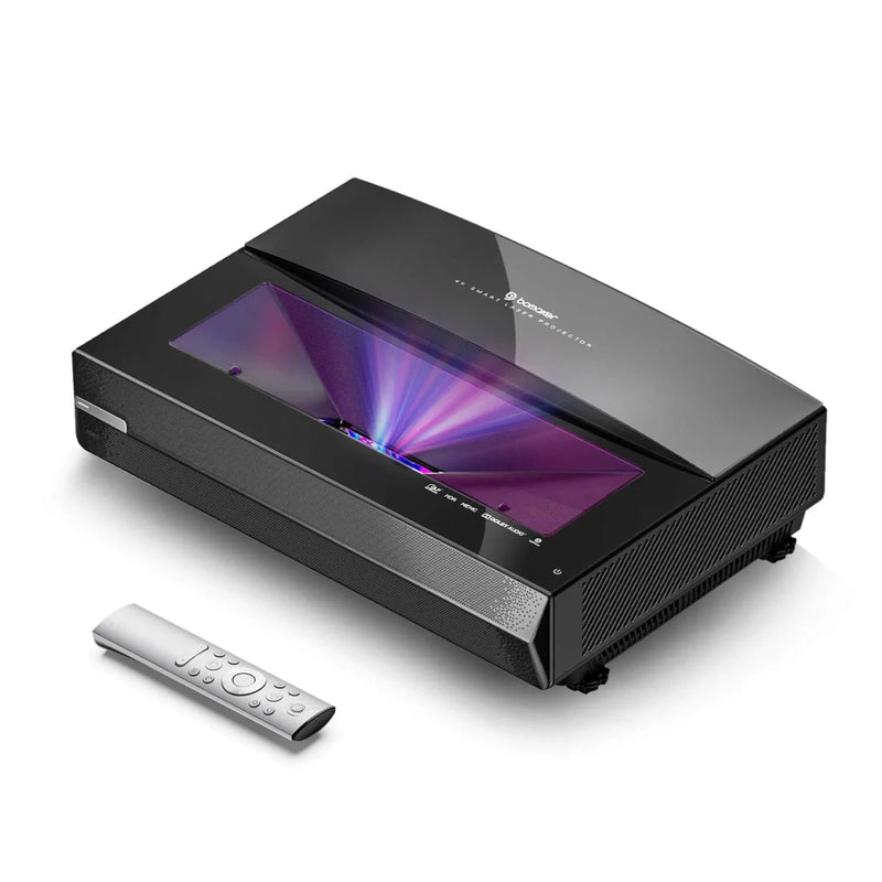 Bomaker Polaris Proyector Inteligente DLP 4K Láser TV de 2500 ANSI de Tiro Ultracorto