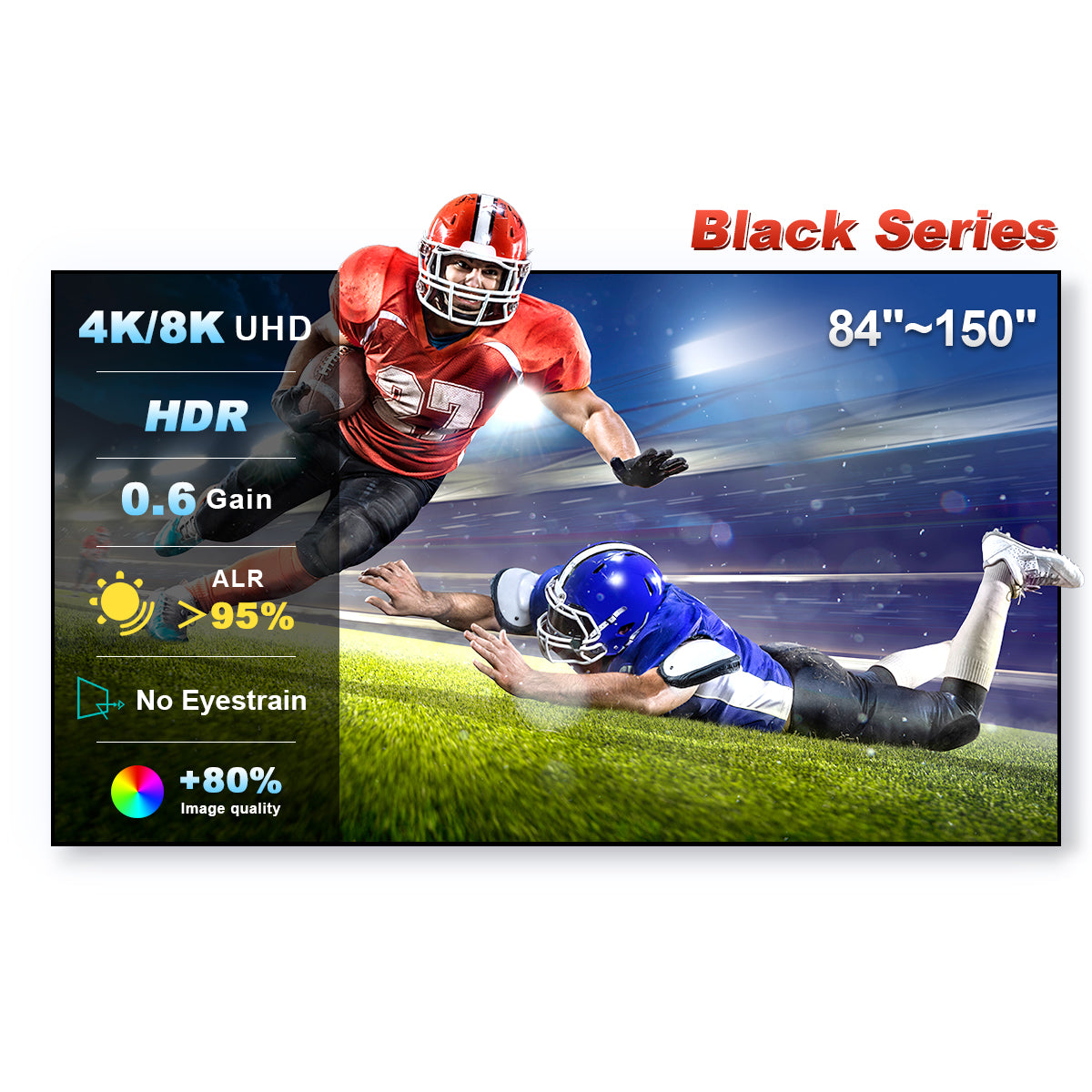 Nothing Projector Black Series Series ALR/CLR Ultra Short Throw Ecran