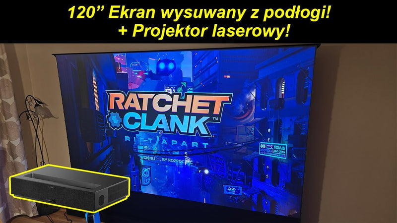 Formovie Theater + 120 calowyEkran ALR NothingProjector – Kino domowe, które wgniata w fotel! 🔥
