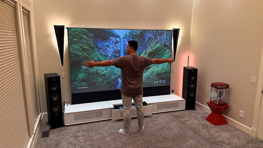 The Ultimate 4K Home Theatre | UST Projector Cabinet | Hisense PX3 Pro | 2025