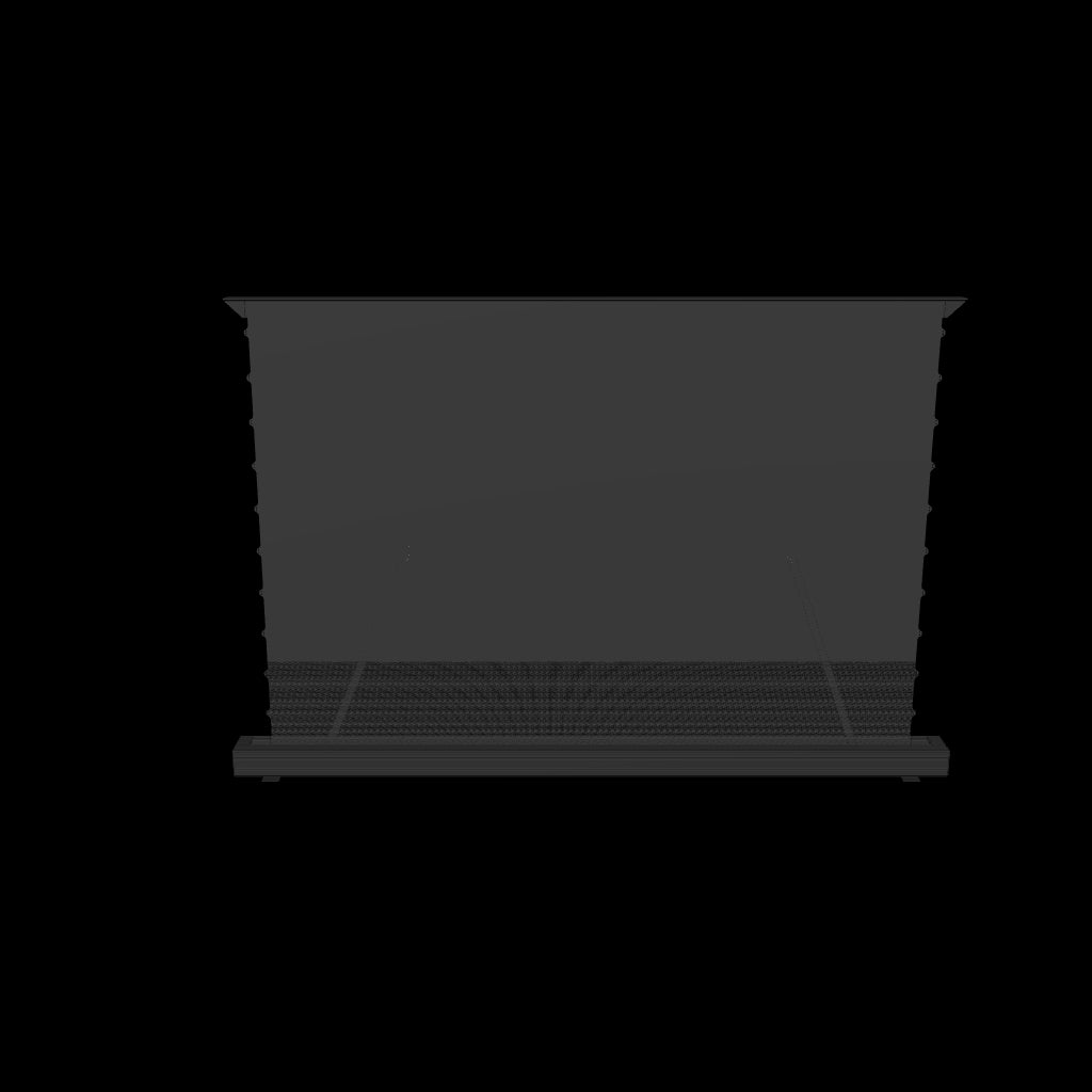 black series floor rising screen 3d model