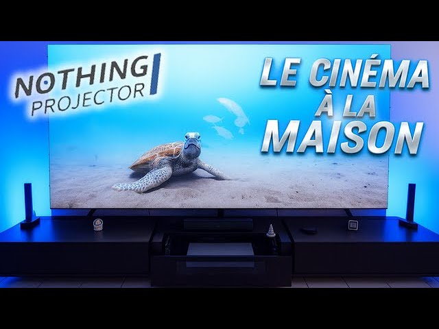 Nothing Projector 120-inch Motorized ALR Screen The Ultimate Cinema Experience Home Projector