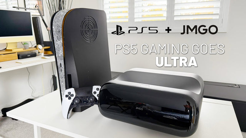 I Played PS5 on a 100 INCH Screen...The JMGO O2S Ultra is INSANE