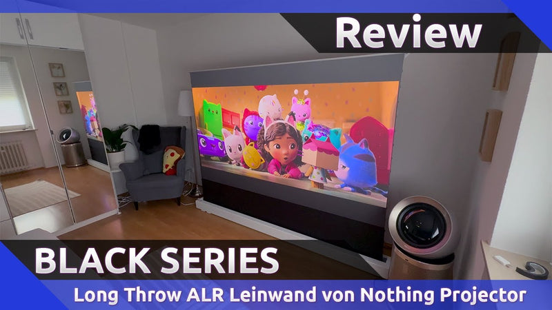 Nothing Projector Black Series – The motorized ALR screen put to the test!
