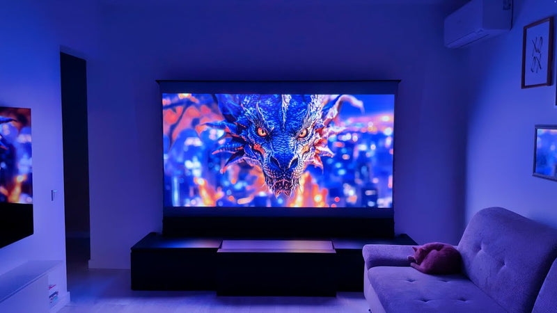 The Ultimate NothingProjector Hidden Home Theater Setup!