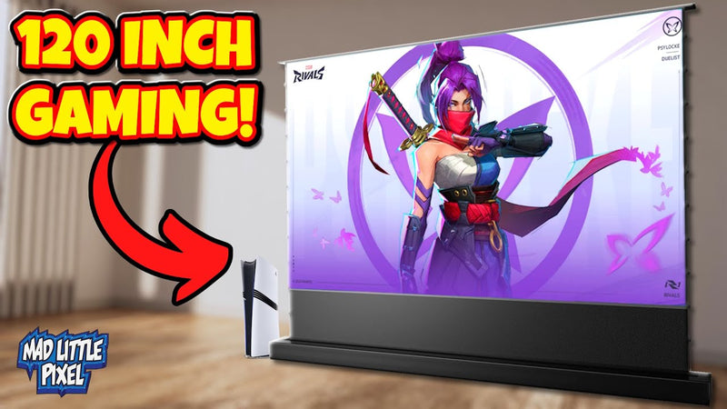 Only Way To Game Is On A 120 INCH DISPLAY!!! 🤯 The Nothing Screen Review