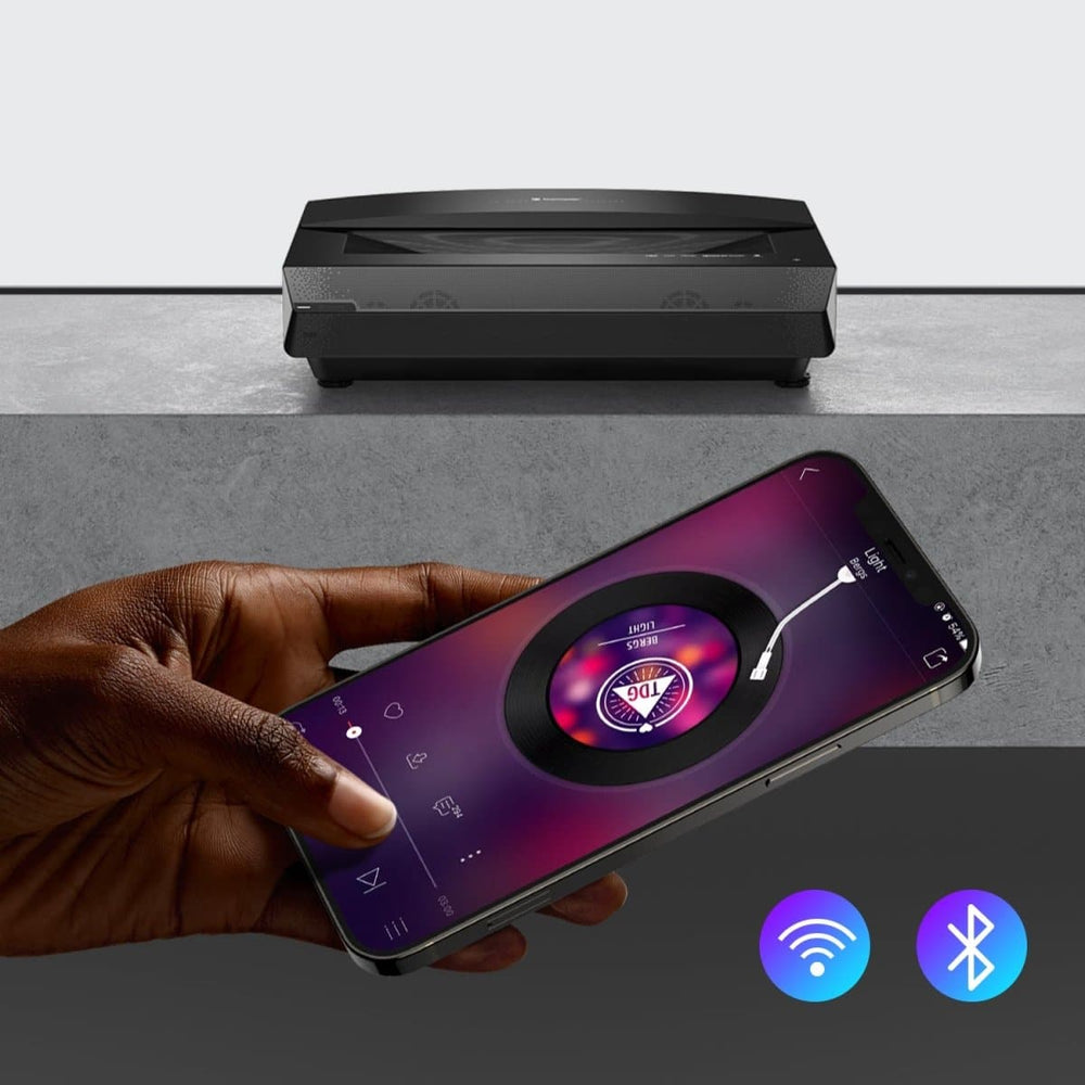 Bomaker Polaris 4K Laser Tv 2500 ANSI Dlp Smart UST Ultra Short Throw Laser Projector