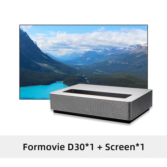 Fengmi Formovie D30 Laser TV 4K UST Projector with XY Screen Bundles - Nothingprojector